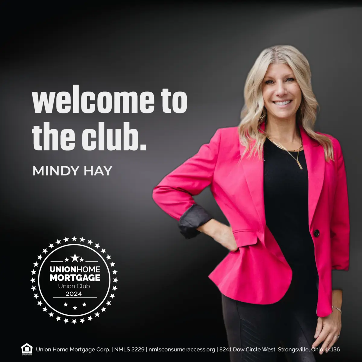 Union Home Mortgage 2024 Union Club — Mindy Hay